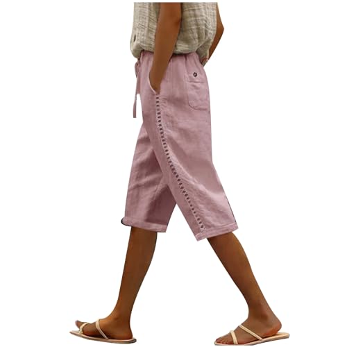 EMATOP befristetes Angebot des Tages Sommer Kurze Hose Damen Leinen Bermuda Shorts High Waist Sommershorts Leicht Einfarbig Leinenshorts Taschen Sporthose Elegant Baumwolle Strandshorts Freizeithose EMATOP befristetes Angebot des Tages Sommer Kurze Hose Damen Leinen Bermuda Shorts High Waist Sommershorts Leicht Einfarbig Leinenshorts Taschen Sporthose Elegant Baumwolle Strandshorts Freizeithose von EMATOP