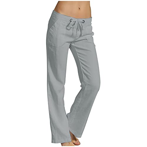 Prime Angebote Leinenhose Damen Sommer Boho Strandhose Lang Baumwolle Freizeithose Leinen Leicht Yogahose Elastisch Gummibund Hose Lässig Baggy Sommerhose Taschen Stoffhose Prime Angebote Leinenhose Damen Sommer Boho Strandhose Lang Baumwolle Freizeithose Leinen Leicht Yogahose Elastisch Gummibund Hose Lässig Baggy Sommerhose Taschen Stoffhose von EMATOP