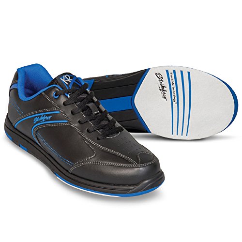 EMAX | Bowling-Schuhe Herren Damen | KR Strikeforce - Flyer | Schwarz Blau | Bowlingschuhe Männer Frauen Größe 39,5 (US 7) von EMAX Bowling Service GmbH MAXIMIZE YOUR GAME