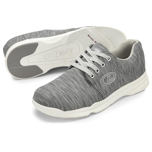 EMAX | Bowling-Schuhe Herren - Dexter Winner - Grau | Männer Bowlingschuh mit Gleitsohle beidseitig | Schuhgröße: 42 von EMAX Bowling Service GmbH MAXIMIZE YOUR GAME