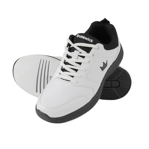 EMAX | Brunswick - Bowling-Schuhe Männer | Herren Bowling-Schuh | Classic White - Schuhgröße 41 von EMAX Bowling Service GmbH MAXIMIZE YOUR GAME