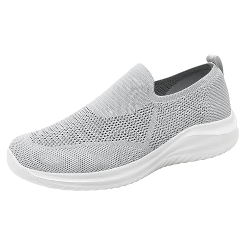 Atmungsaktive Sneaker Herren, Jogging Schuhe, Mesh Atmungsaktiv Bequeme Walkingschuhe Outdoor Laufschuhe Soft Sole Freizeitschuhe Trendy Turnschuhe Reiseschuhe Fitnessschuhe Joggingschuhe von EMAlusher