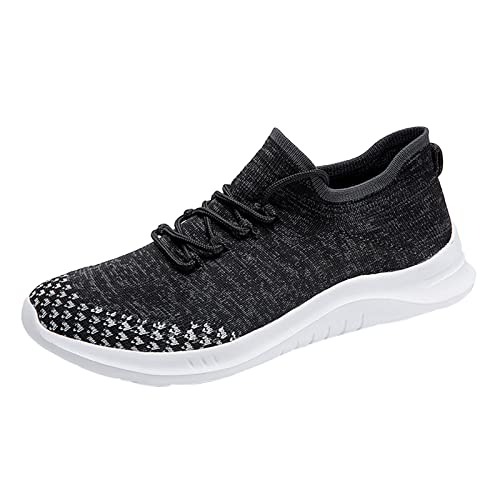 Freizeitschuhe Herren, Orthopädische Wanderschuhe, Mesh Atmungsaktiv Bequeme Walkingschuhe Outdoors Laufschuhe Soft Sole Freizeitschuhe Trendy Turnschuhe Fitnessschuhe Joggingschuhe von EMAlusher