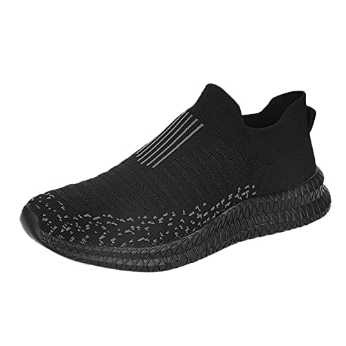 Freizeitschuhe Herren Leder, Jogging Schuhe, Mesh Atmungsaktiv Komfortabel Walkingschuhe Outdoors Laufschuhe Soft Sole Freizeitschuhe Trendy Turnschuhe Fitnessschuhe Joggingschuhe von EMAlusher