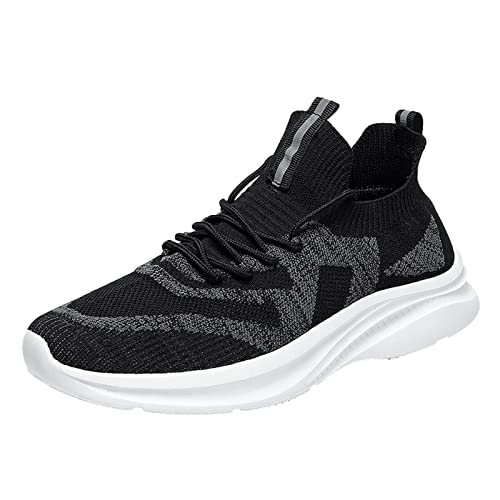 Freizeitschuhe Herren Sportlich, Sneaker Atmungsaktiv Herren, Mesh Atmungsaktiv Bequeme Walkingschuhe Outdoors Laufschuhe Soft Sole Freizeitschuhe Mode Turnschuhe Fitnessschuhe Joggingschuhe von EMAlusher