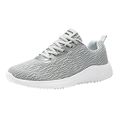 Sneaker Herren, Orthopädische Wanderschuhe, Mesh Atmungsaktiv Bequeme Walkingschuhe Outdoors Laufschuhe Soft Sole Freizeitschuhe Mode Turnschuhe Reiseschuhe Fitnessschuhe Joggingschuhe von EMAlusher