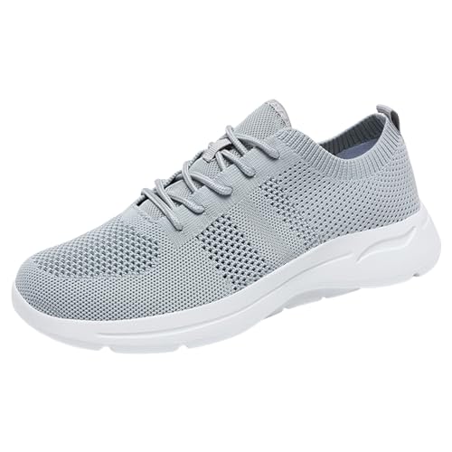 Sneaker Herren, Trendige Leichte Outdoor-Wanderschuhe, Mesh Atmungsaktiv Komfortabel Walkingschuhe Outdoors Laufschuhe Soft Sole Freizeitschuhe Mode Turnschuhe Fitnessschuhe Joggingschuhe von EMAlusher