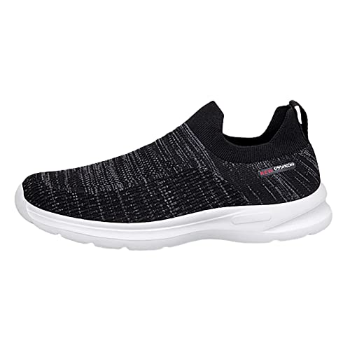 Sneaker Herren Weiß, Turnschuhe Für Frauen, Mesh Atmungsaktiv Bequeme Walkingschuhe Outdoor Laufschuhe Soft Sole Freizeitschuhe Mode Turnschuhe Tennisschuhe Fitnessschuhe Joggingschuhe von EMAlusher