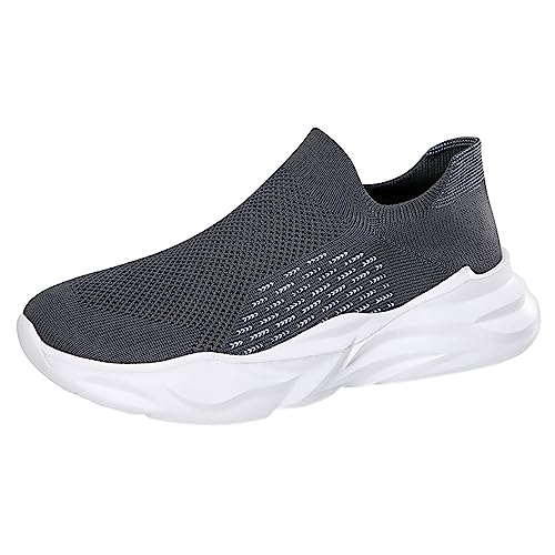 Sneakers Schuhe Herren, Jogging Schuhe, Mesh Atmungsaktiv Komfortabel Walkingschuhe Outdoor Laufschuhe Soft Sole Freizeitschuhe Trendy Turnschuhe Reiseschuhe Fitnessschuhe Joggingschuhe von EMAlusher