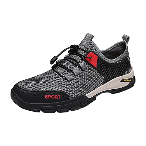 Sneakers Schuhe Herren, Turnschuhe Für Frauen, Mesh Atmungsaktiv Bequeme Walkingschuhe Outdoors Laufschuhe Soft Sole Freizeitschuhe Mode Turnschuhe Reiseschuhe Fitnessschuhe Joggingschuhe von EMAlusher