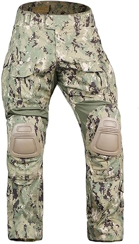 EMERSONGEAR Gen3 Paintballhose mit Knieschützer, Kampfhose Army Airsoft Kampf BDU Hose von EMERSONGEAR