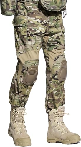EMERSONGEAR Gen3 Paintballhose mit Knieschützer, Kampfhose Army Airsoft Kampf BDU Hose von EMERSONGEAR