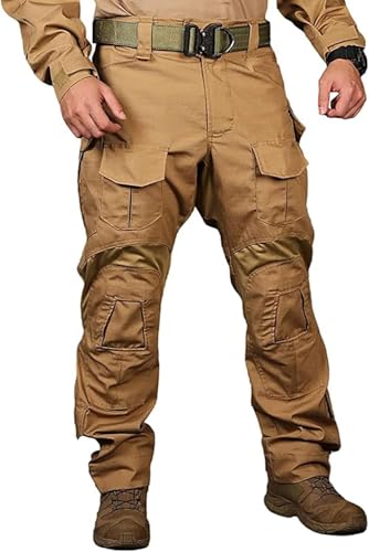 EMERSONGEAR Gen3 Paintballhose mit Knieschützer, Kampfhose Army Airsoft Kampf BDU Hose von EMERSONGEAR