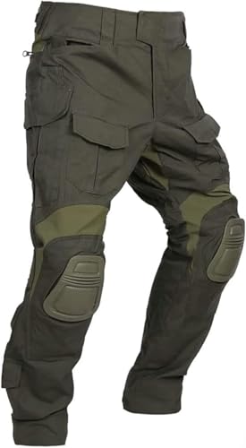 EMERSONGEAR Gen3 Paintballhose mit Knieschützer, Kampfhose Army Airsoft Kampf BDU Hose von EMERSONGEAR