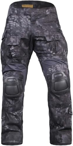 EMERSONGEAR Gen3 Paintballhose mit Knieschützer, Kampfhose Army Airsoft Kampf BDU Hose von EMERSONGEAR