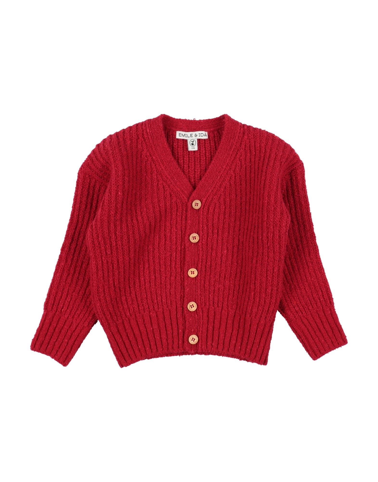 EMILE ET IDA Strickjacke Kinder Rot EMILE ET IDA Strickjacke Kinder Rot von EMILE ET IDA
