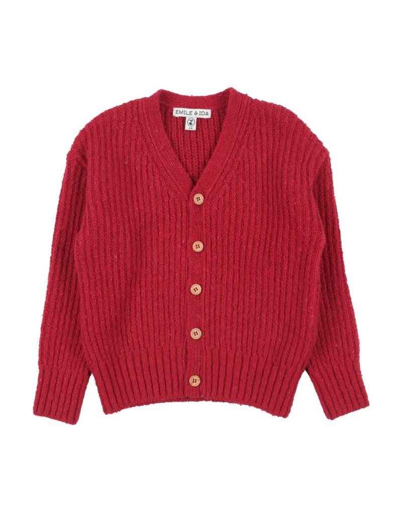 EMILE ET IDA Strickjacke Kinder Rot von EMILE ET IDA