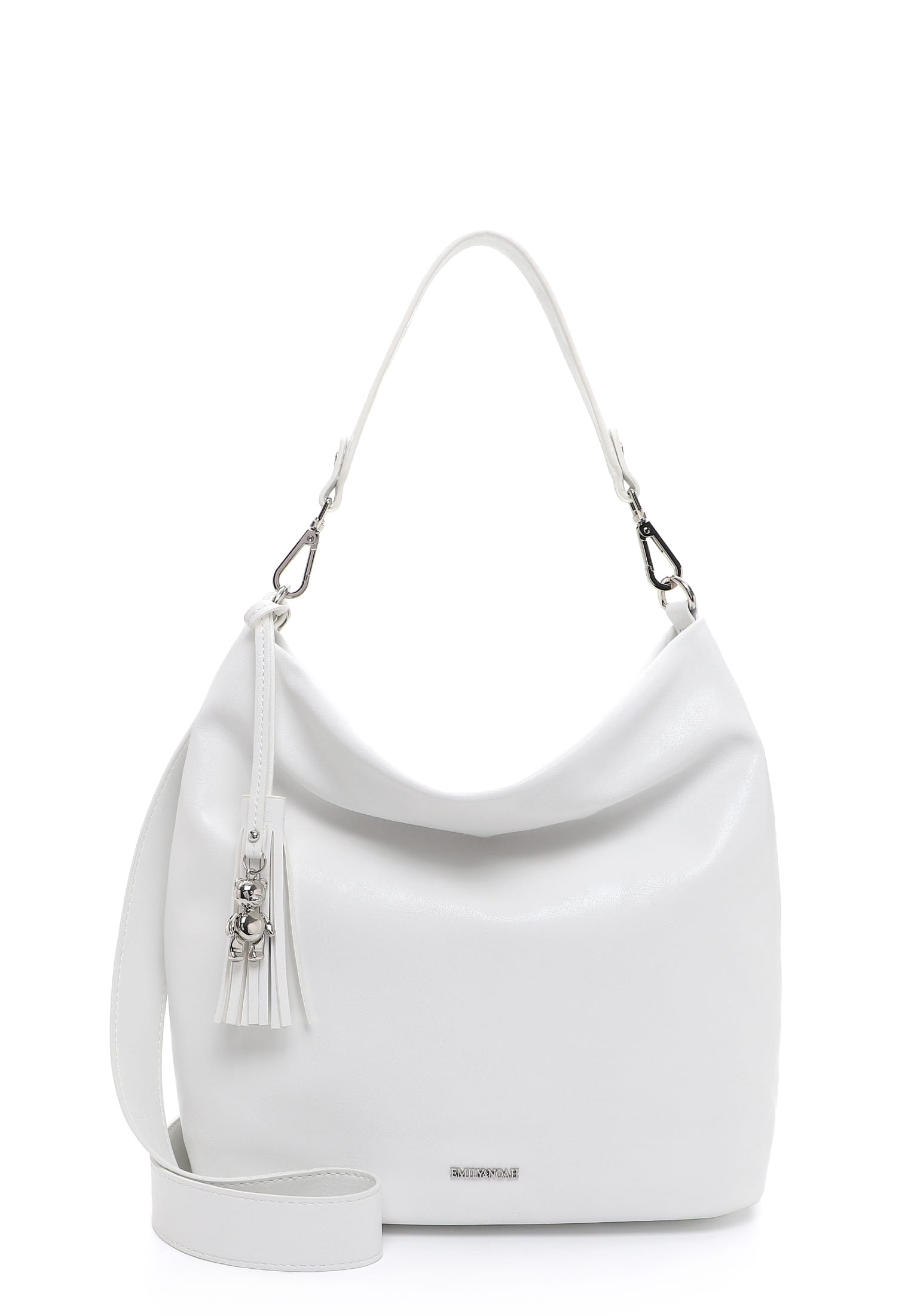 EMILY & NOAH - Beutel E&N Beatrix mittel white 300 white 300 von EMILY & NOAH