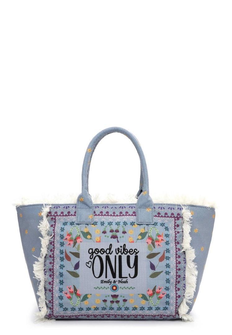 EMILY & NOAH - Elea Cityshopper L Elea Crystal Blue hellblau von EMILY & NOAH