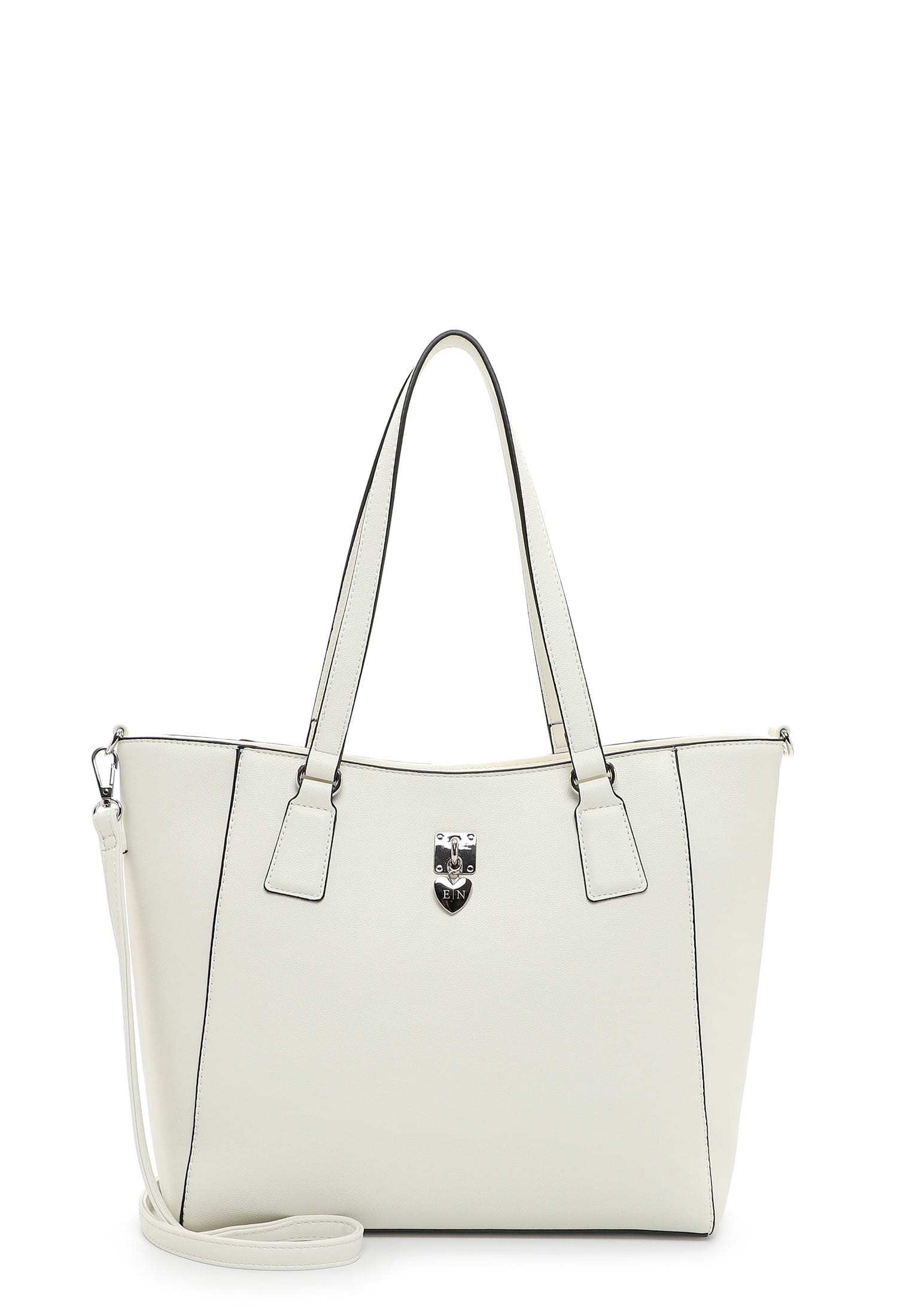 EMILY & NOAH - Shopper E&N Birte mittel white 300 white 300 von EMILY & NOAH