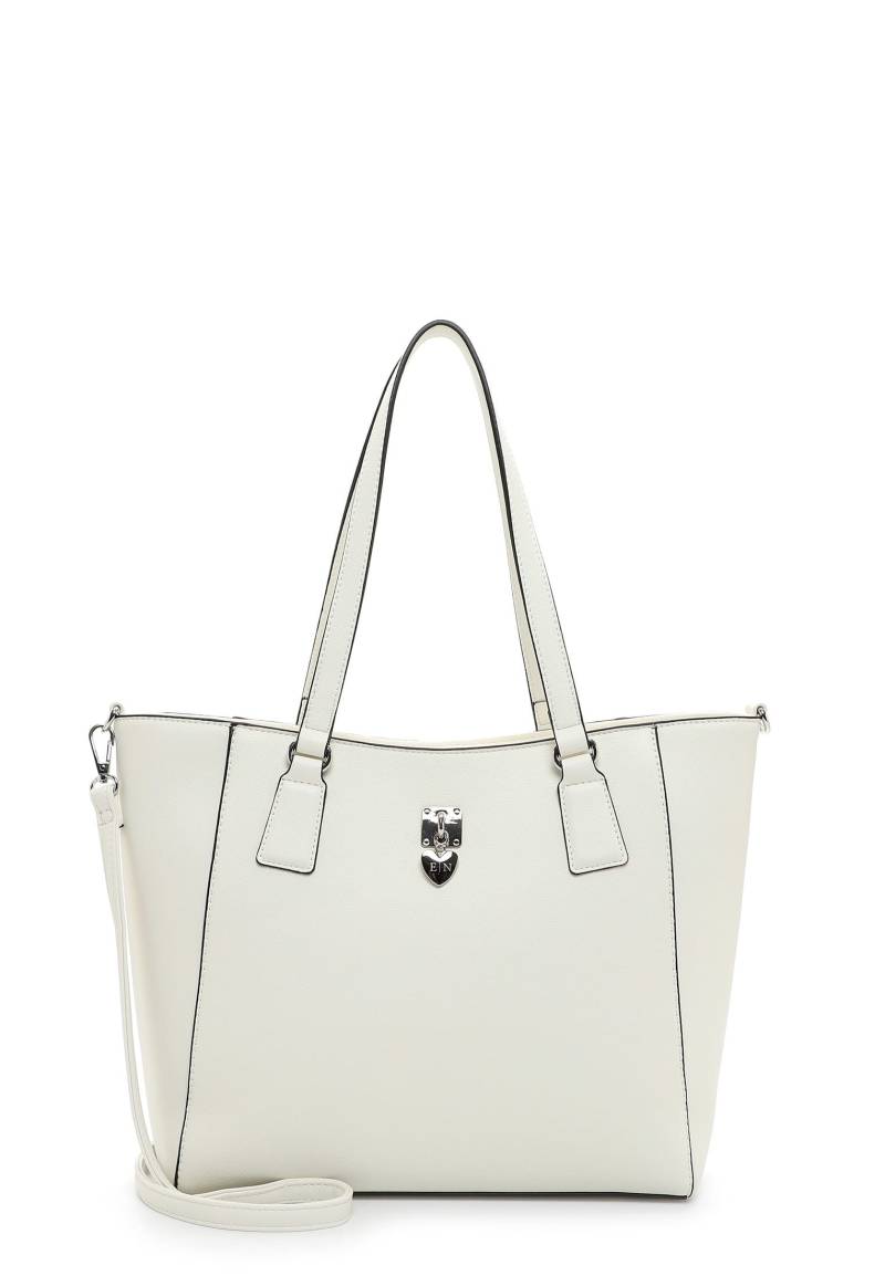 EMILY & NOAH - Shopper E&N Birte mittel white 300 white 300 von EMILY & NOAH