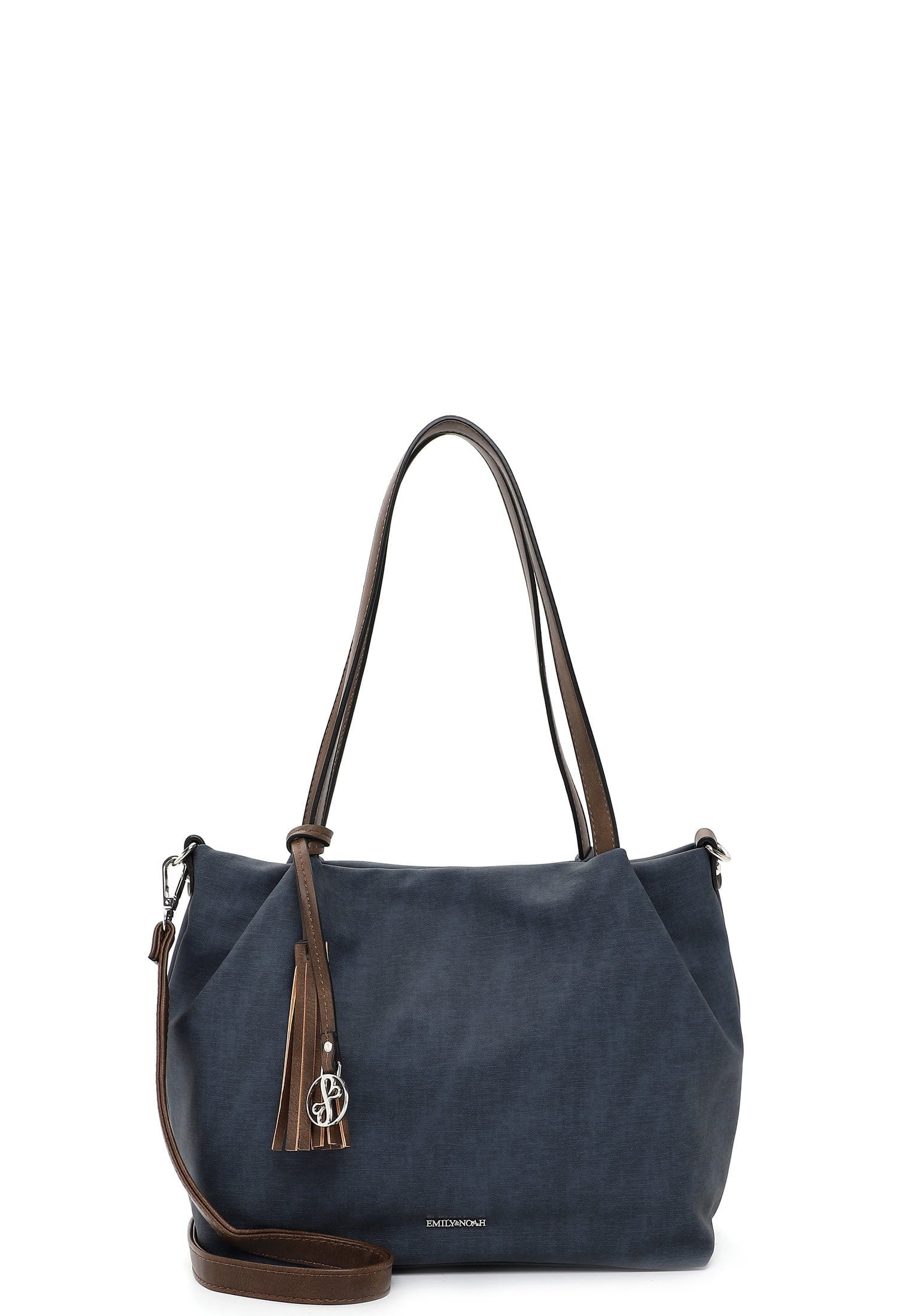 EMILY & NOAH - Shopper E&N Elke klein blue/taupe 509 blue/taupe 509 von EMILY & NOAH