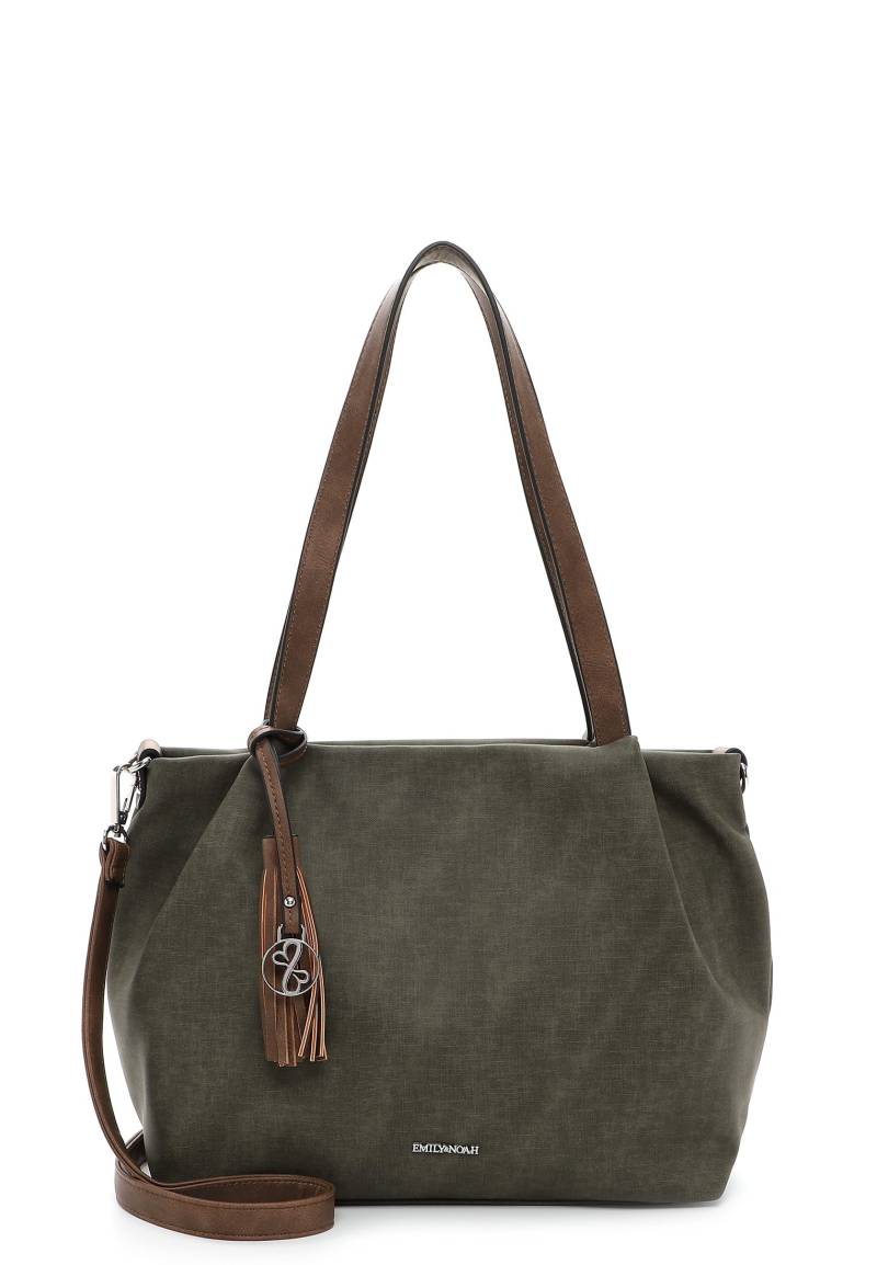 EMILY & NOAH - Shopper E&N Elke klein oliv cognac 967 oliv cognac 967 von EMILY & NOAH