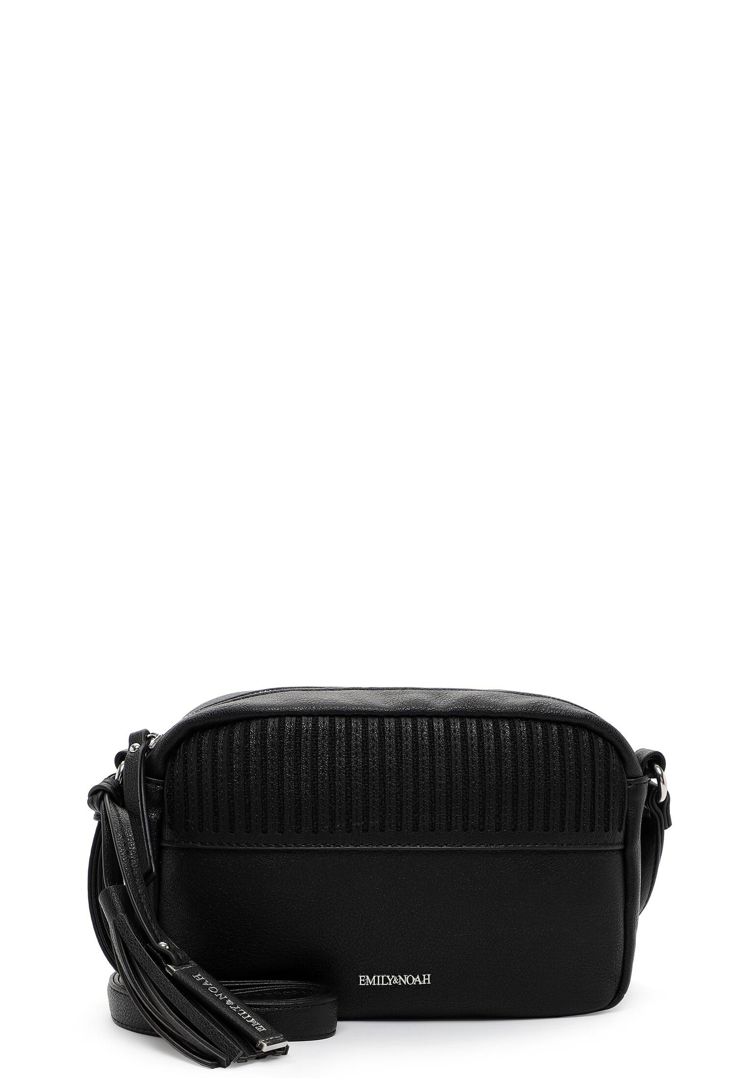 EMILY & NOAH - Umhängetasche E&N Brigitte mittel black 100 black 100 von EMILY & NOAH