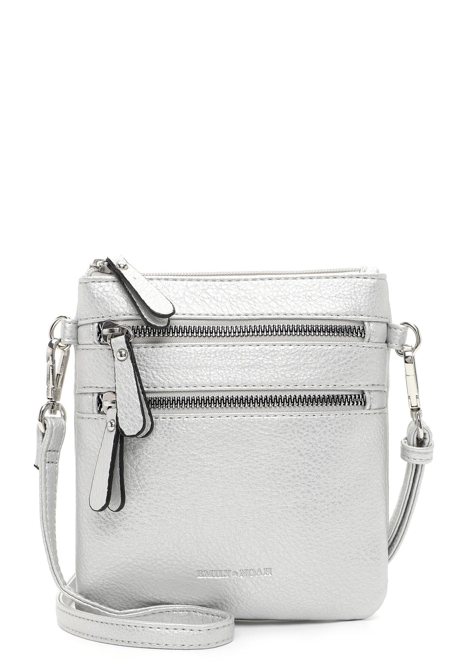 EMILY & NOAH - Umhängetasche E&N Emma klein shinysilver 842 shinysilver 842 von EMILY & NOAH