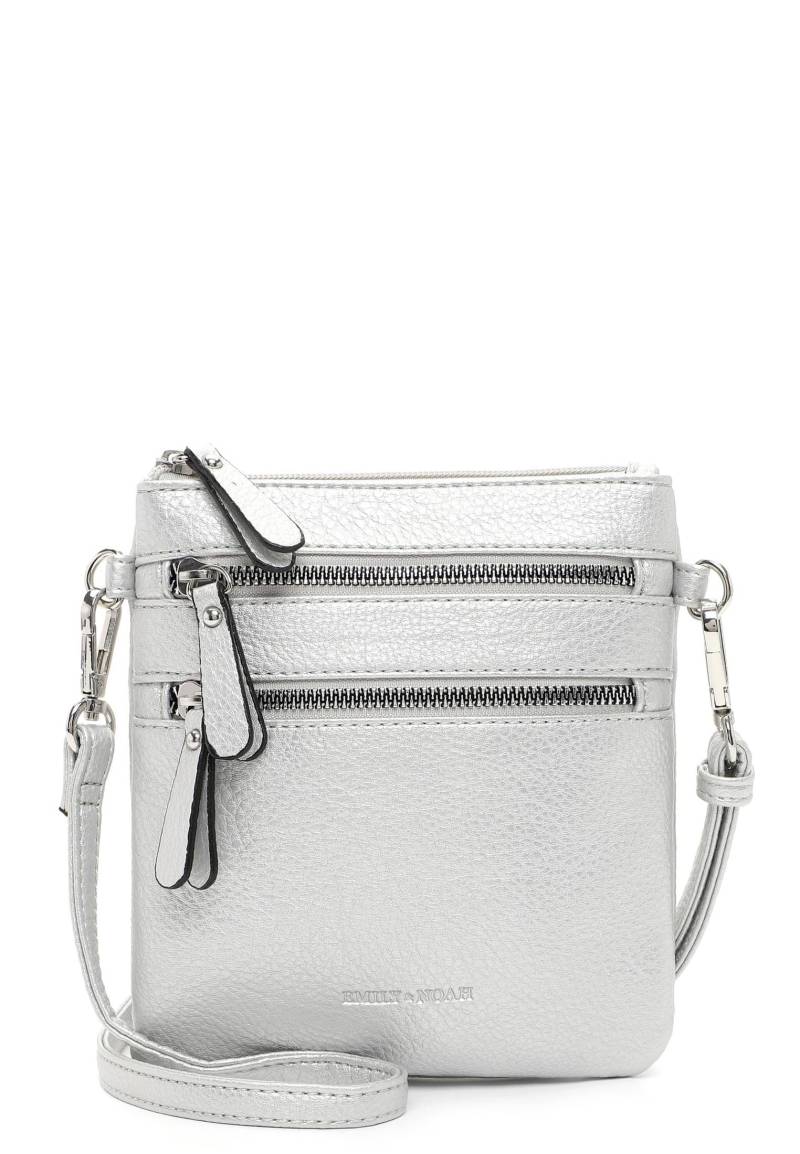 EMILY & NOAH - Umhängetasche E&N Emma klein shinysilver 842 shinysilver 842 von EMILY & NOAH
