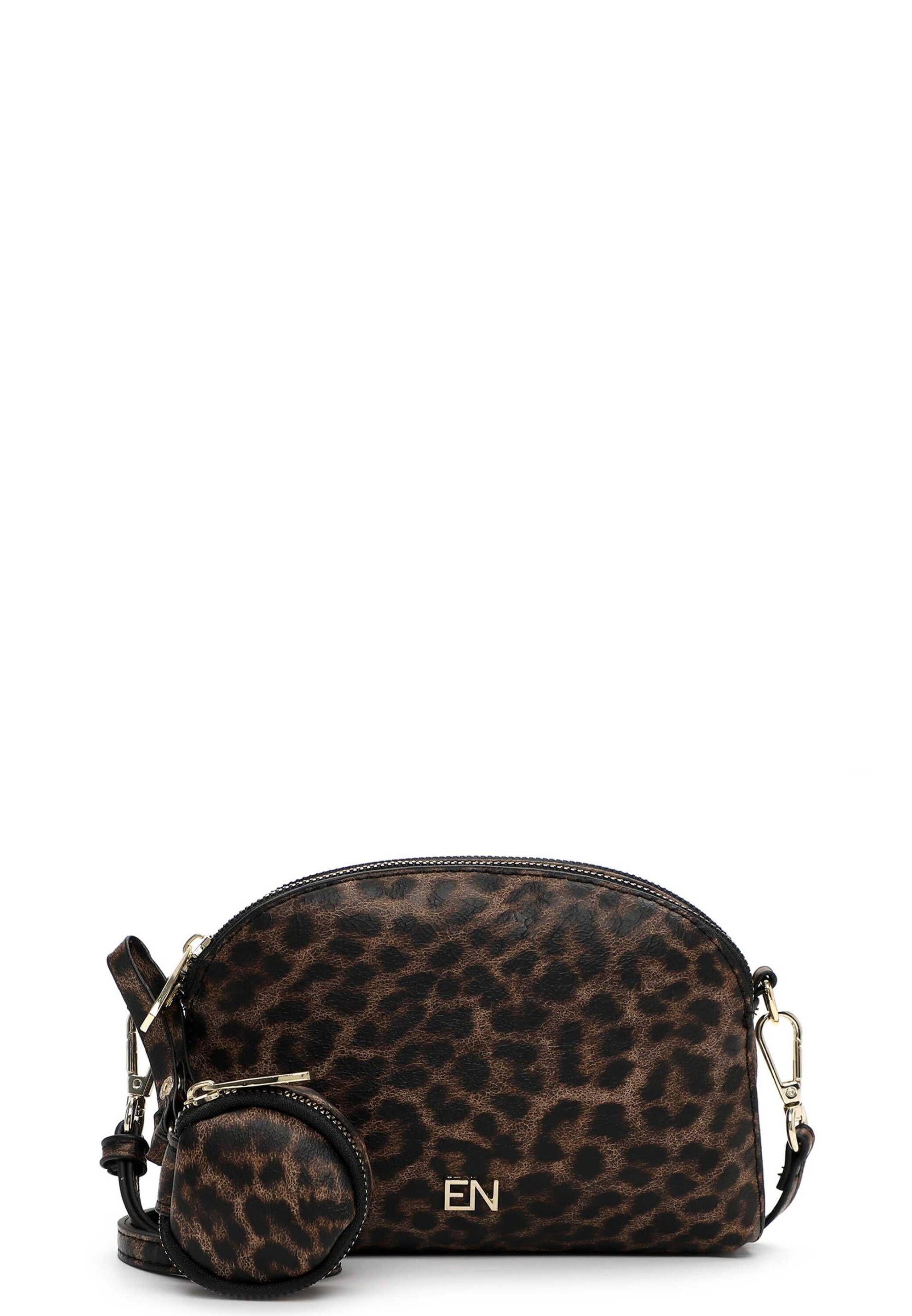 EMILY & NOAH - Umhängetasche E&N Hanna brown/black 201 - Gr. - OS von EMILY & NOAH