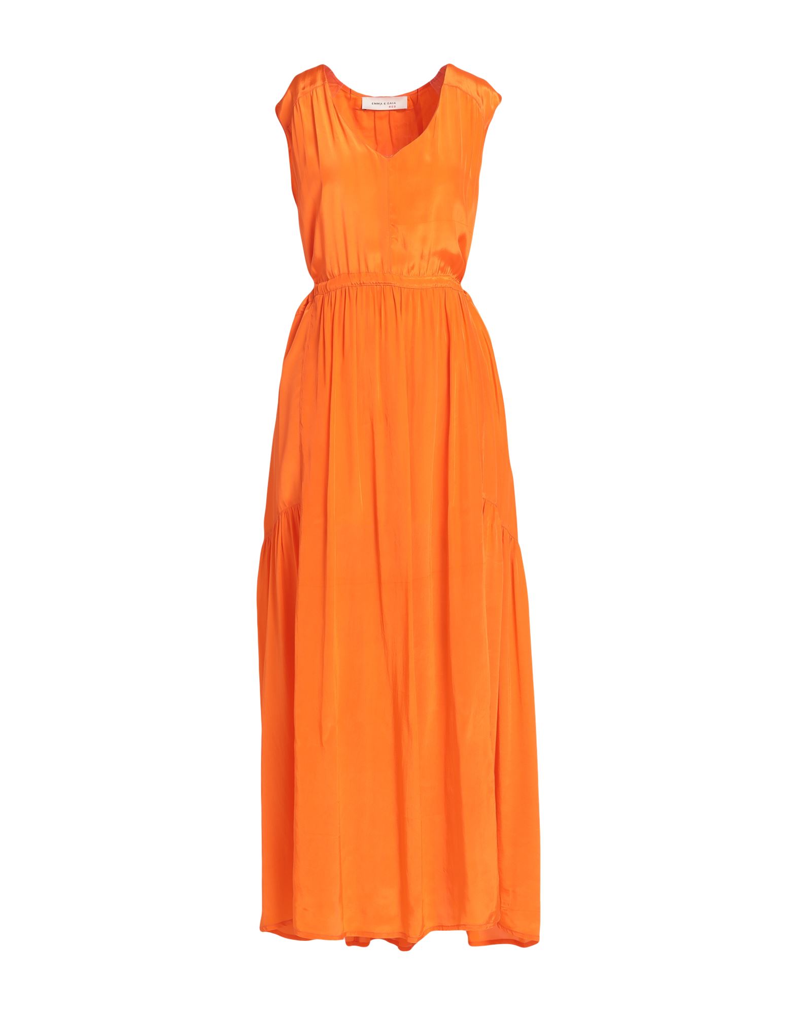 EMMA & GAIA RED Maxi-kleid Damen Orange von EMMA & GAIA RED