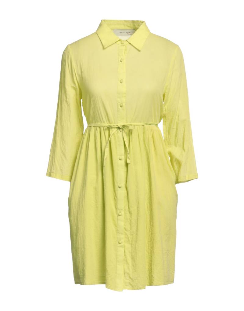 EMMA & GAIA RED Mini-kleid Damen Limettengrün von EMMA & GAIA RED