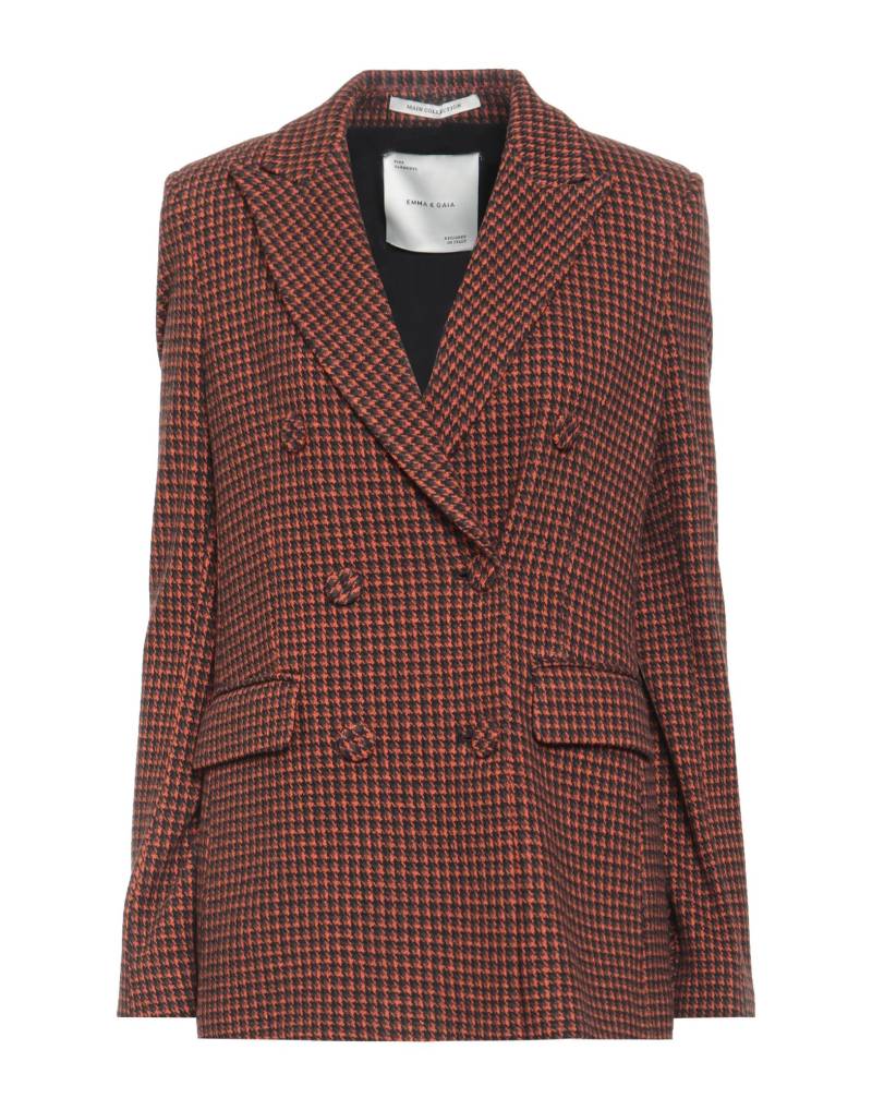EMMA & GAIA Blazer Damen Rostrot von EMMA & GAIA