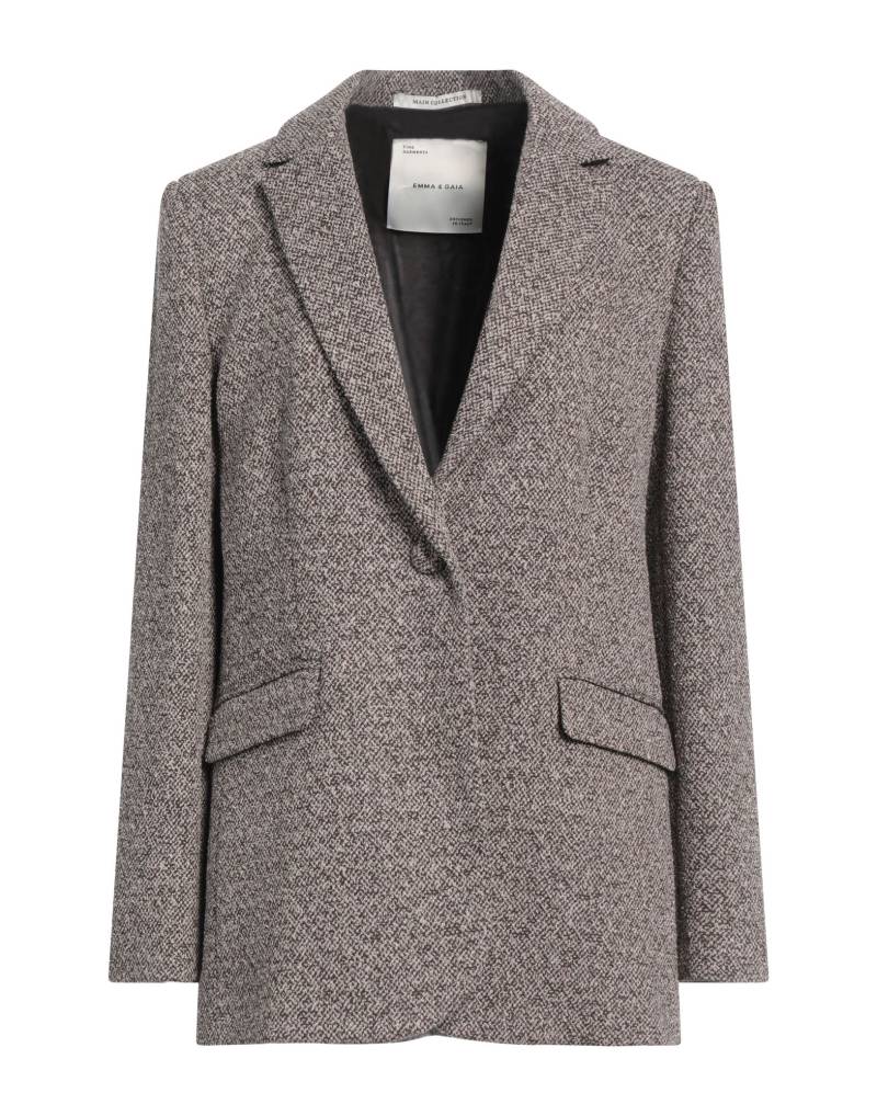 EMMA & GAIA Blazer Damen Schokobraun von EMMA & GAIA
