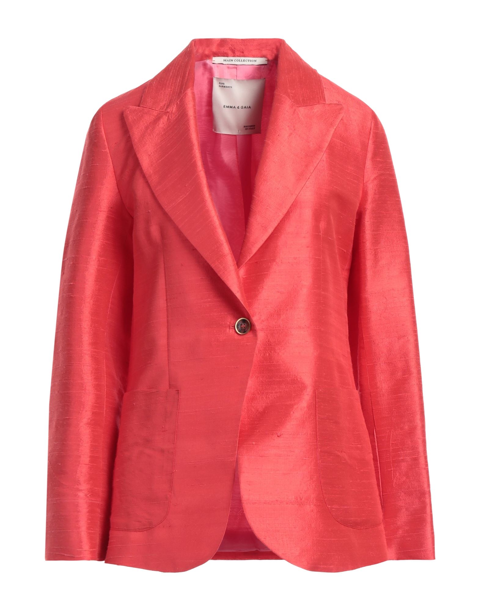 EMMA & GAIA Blazer Damen Tomatenrot von EMMA & GAIA