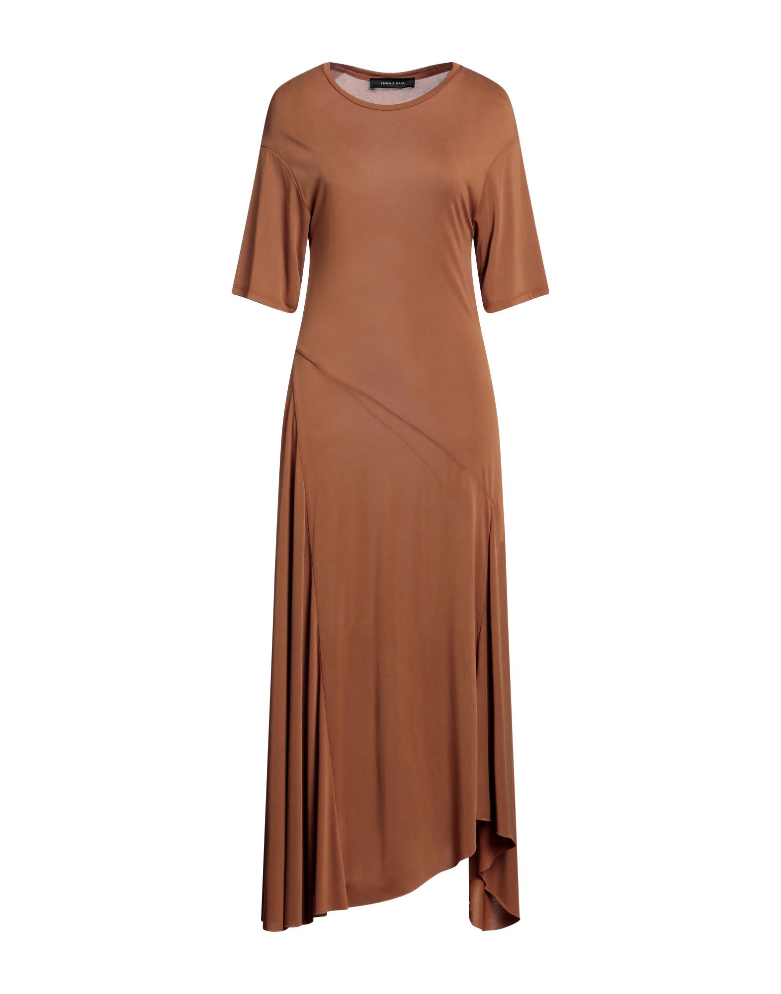 EMMA & GAIA Midi-kleid Damen Kamel von EMMA & GAIA