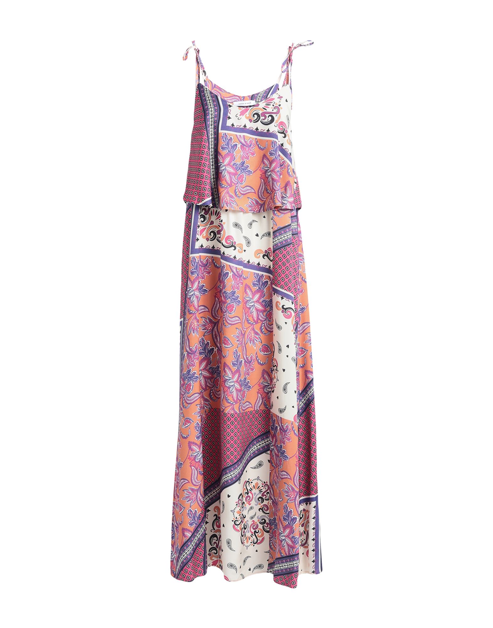 EMMA & GAIA Maxi-kleid Damen Violett von EMMA & GAIA