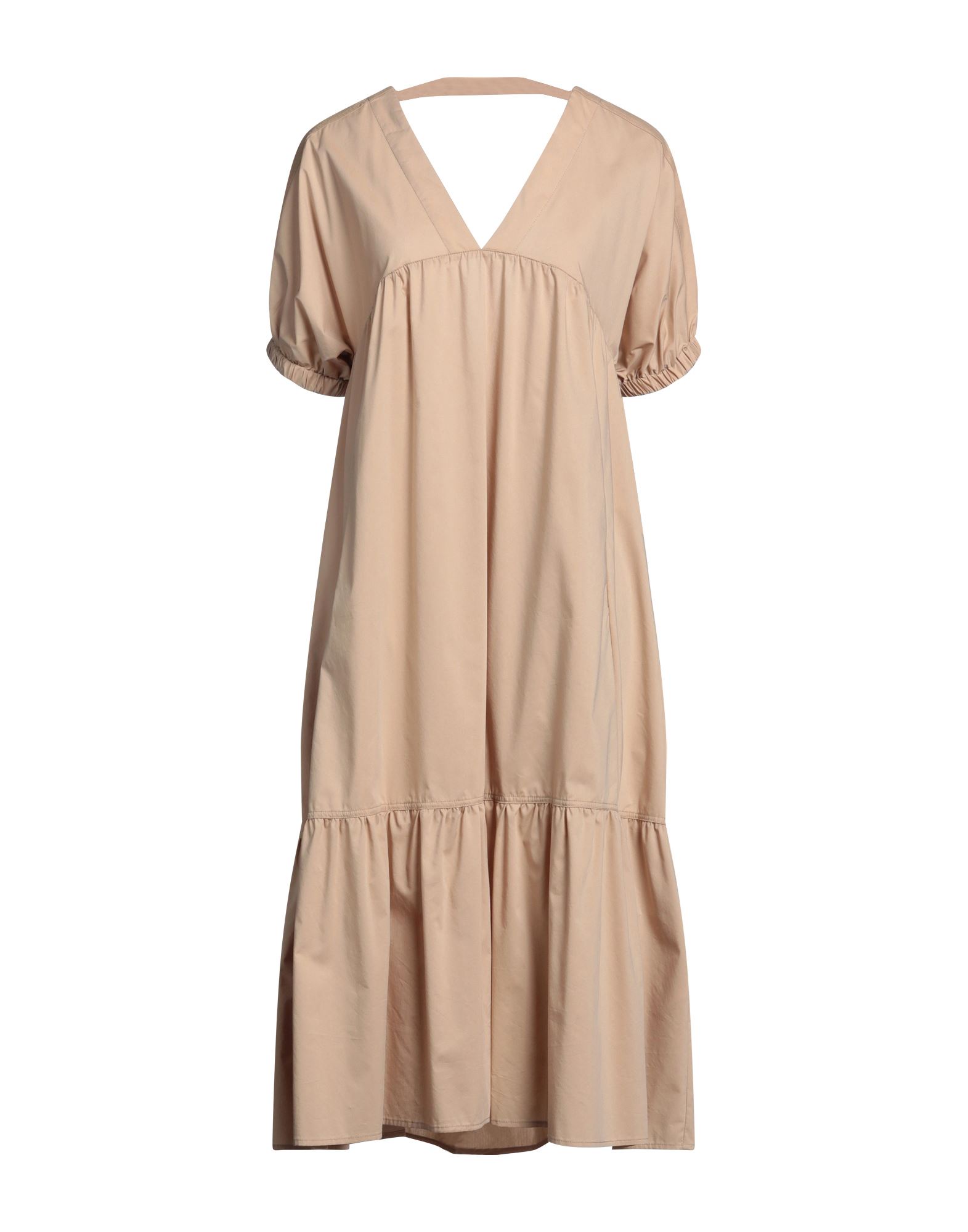 EMMA & GAIA Midi-kleid Damen Beige von EMMA & GAIA