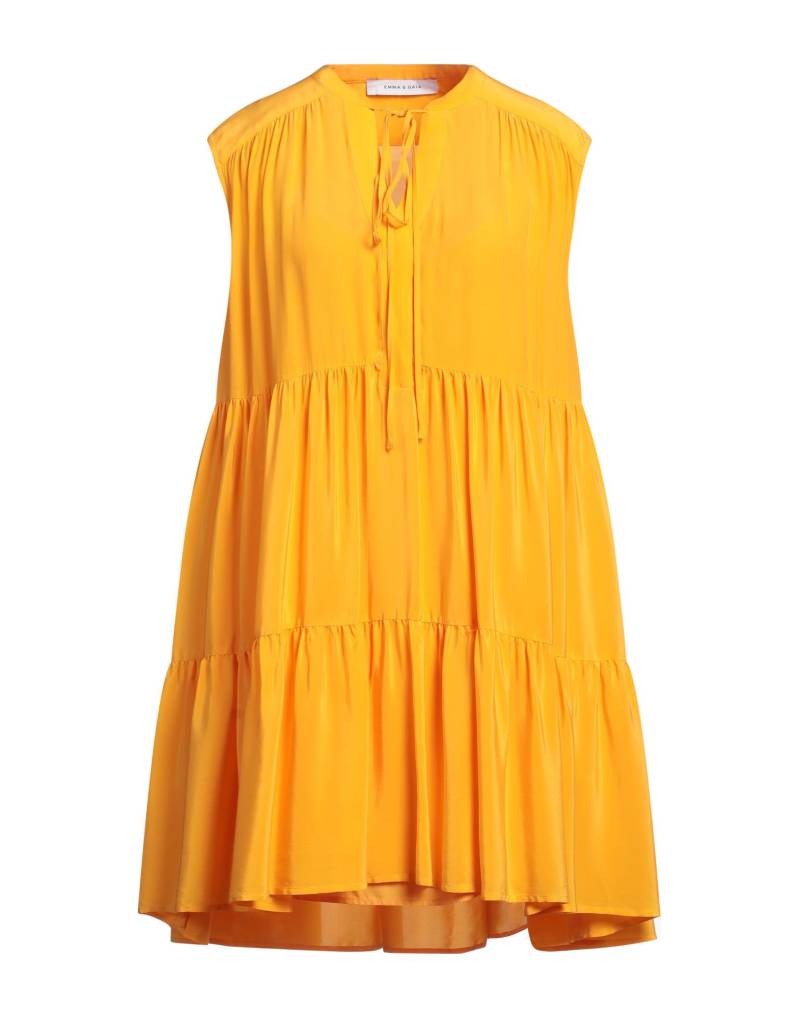 EMMA & GAIA Mini-kleid Damen Orange von EMMA & GAIA