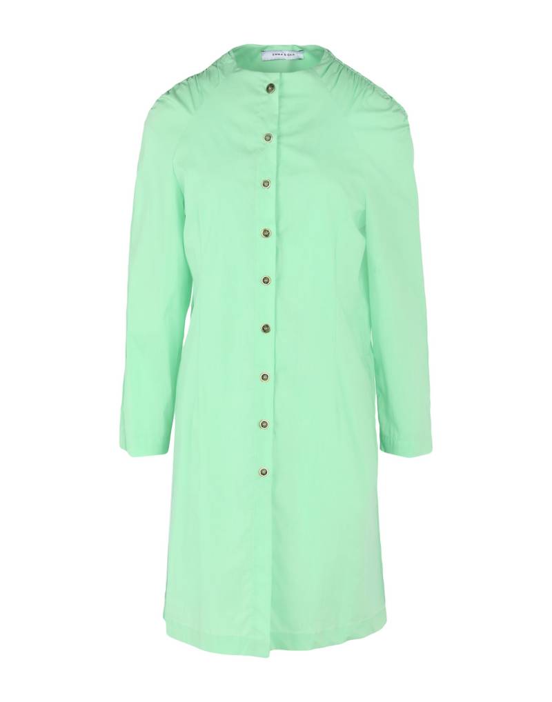 EMMA & GAIA Mini-kleid Damen Säuregrün von EMMA & GAIA