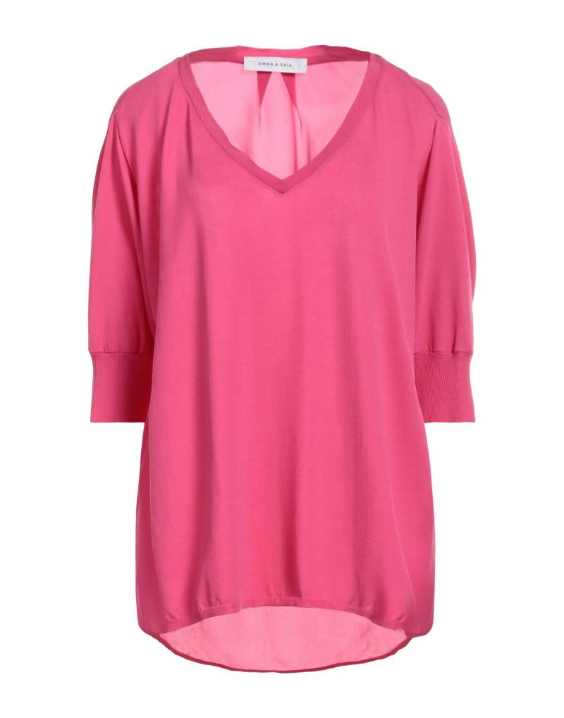 EMMA & GAIA Pullover Damen Fuchsia von EMMA & GAIA