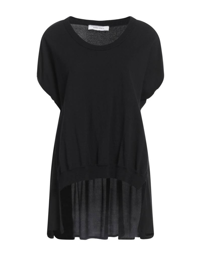 EMMA & GAIA Pullover Damen Schwarz von EMMA & GAIA
