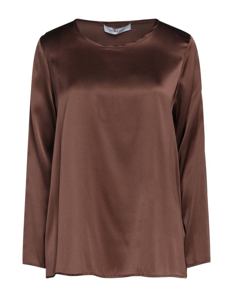 EMMA & GAIA Top Damen Schokobraun von EMMA & GAIA