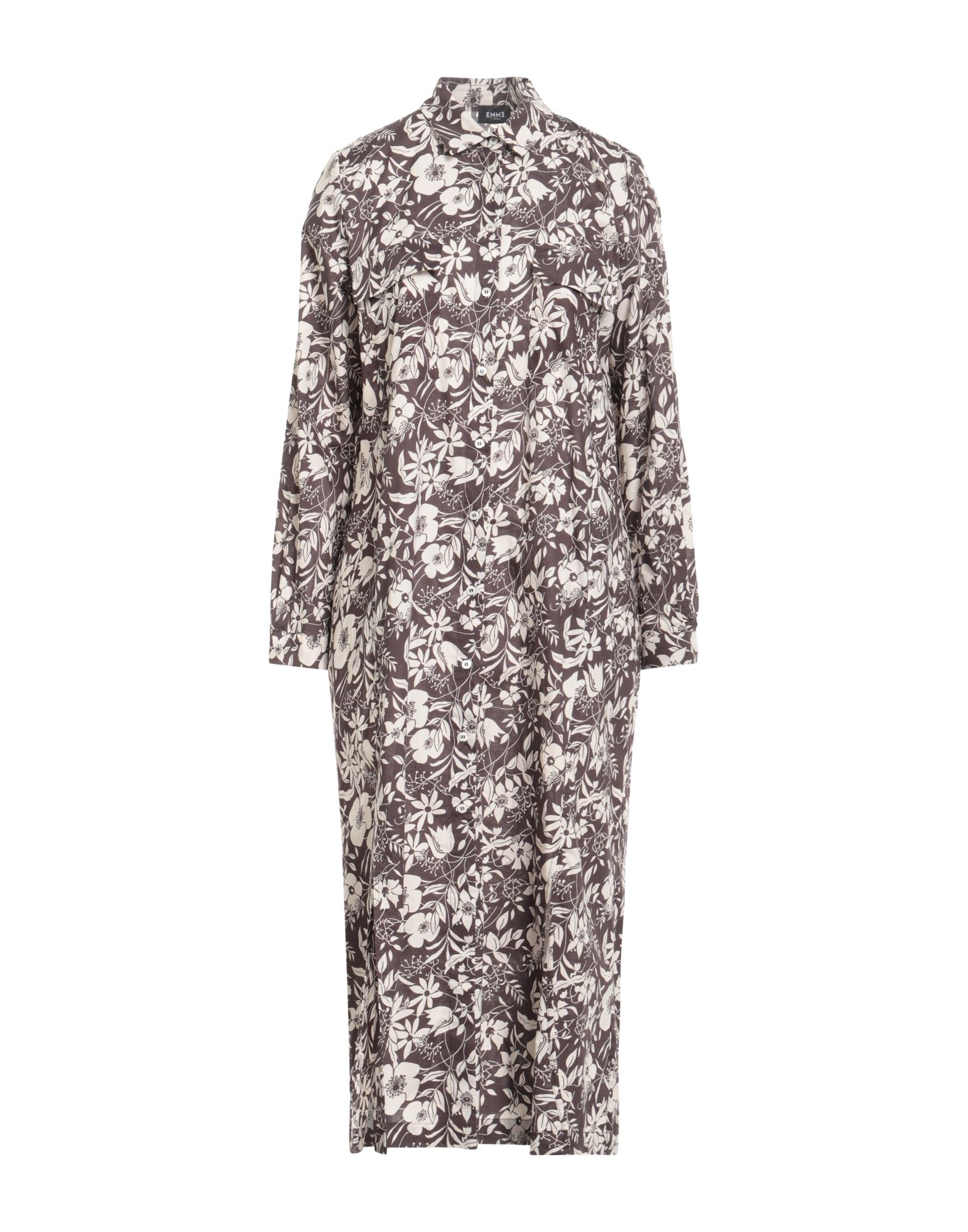 EMME by MARELLA Midi-kleid Damen Dunkelbraun EMME by MARELLA Midi-kleid Damen Dunkelbraun von EMME by MARELLA