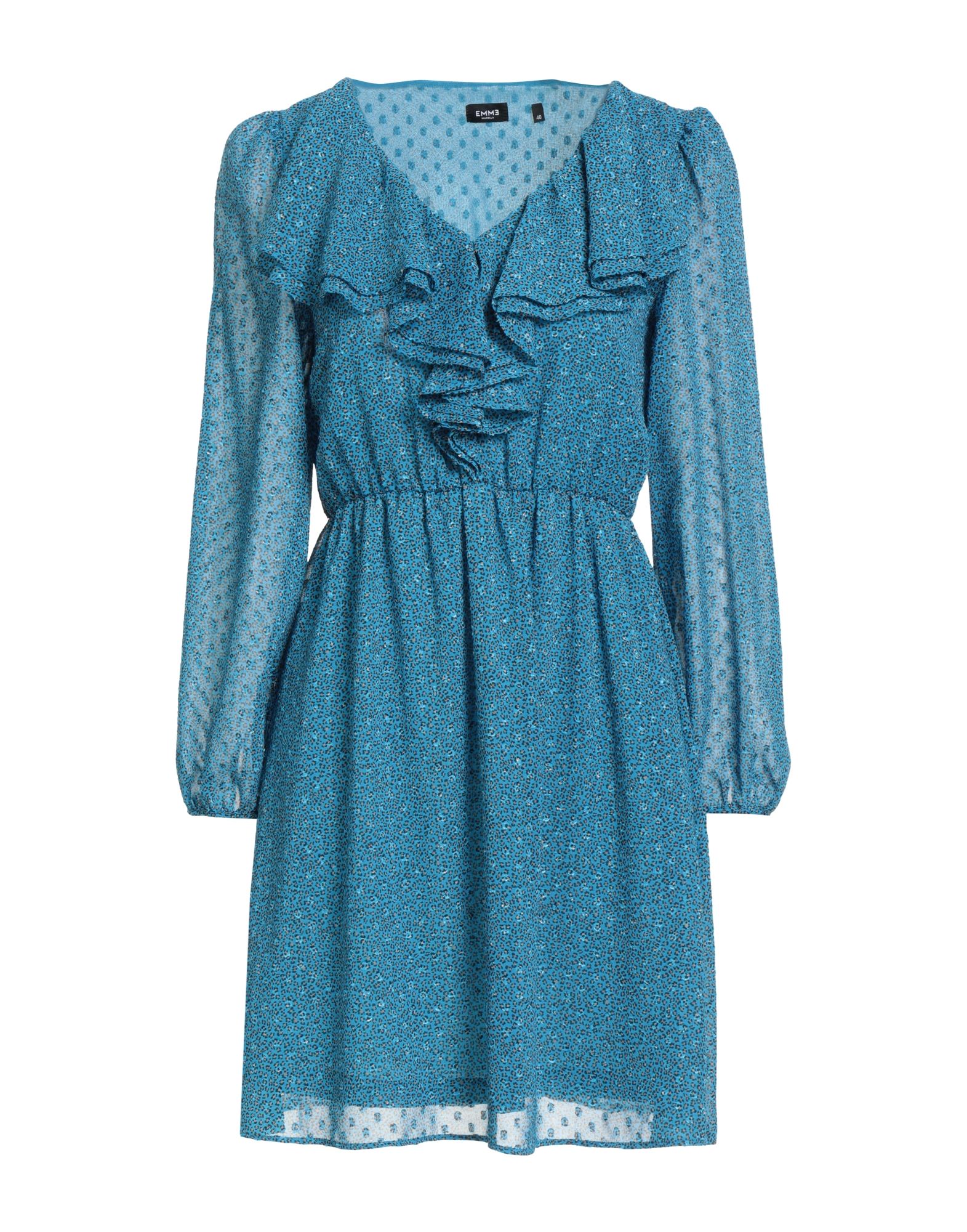 EMME by MARELLA Mini-kleid Damen Aquamarin EMME by MARELLA Mini-kleid Damen Aquamarin von EMME by MARELLA