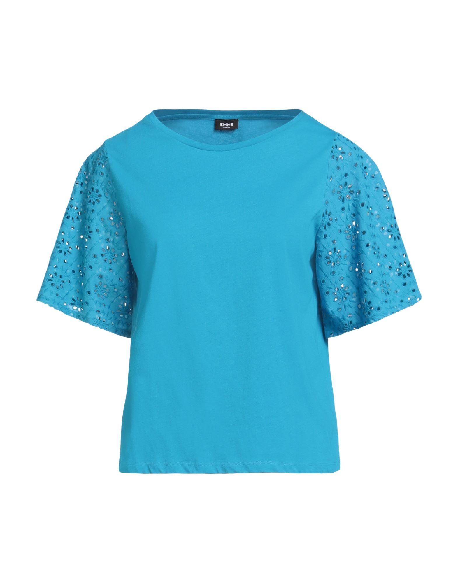 EMME by MARELLA T-shirts Damen Azurblau EMME by MARELLA T-shirts Damen Azurblau von EMME by MARELLA