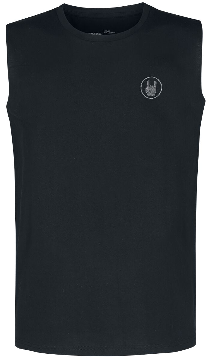 EMP Premium Collection Tank-Top - Tank Top mit Rockhand - S bis XXL - für Männer - Größe L - schwarz von EMP Premium Collection