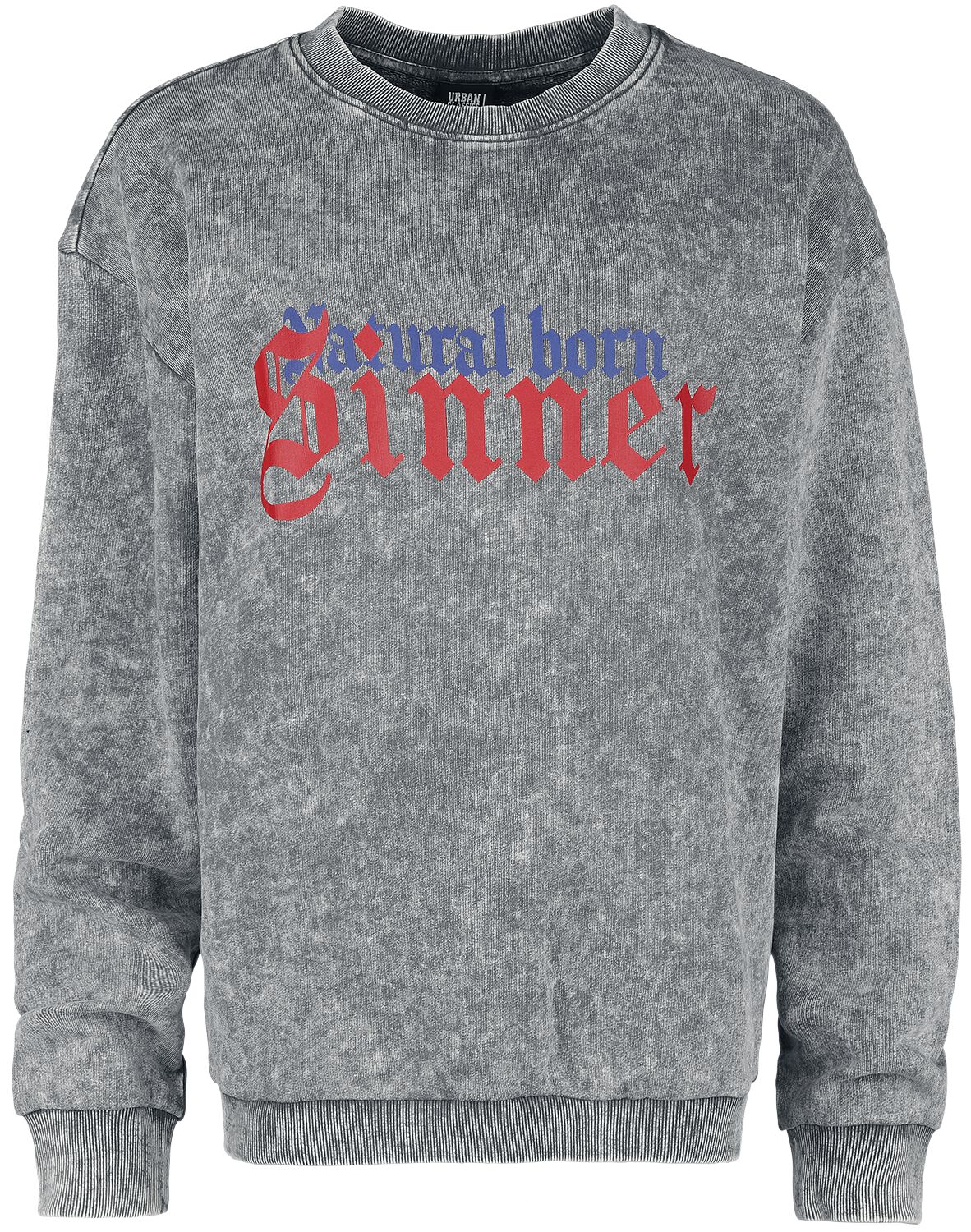 EMP Special Collection EMP Special Collection X Urban Classics Unisex Pullover Sweatshirt grau in L von EMP Special Collection