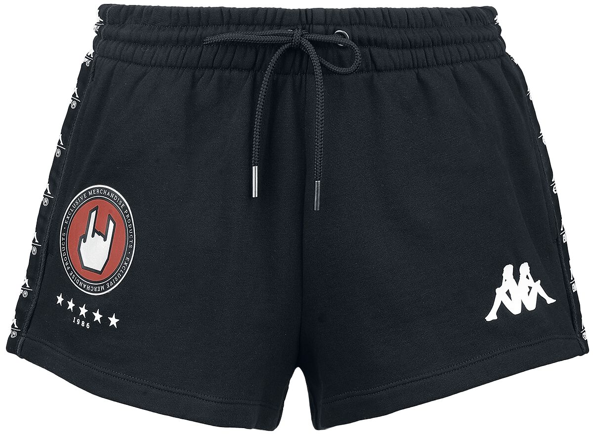 EMP Special Collection Kappa X EMP Sweat-Shorts Short schwarz in M von EMP Special Collection